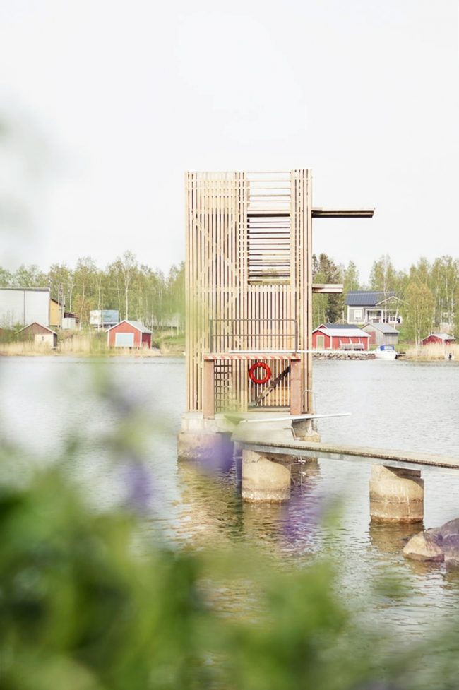 Bild från Molpe badstrand / Kuva Moikipään uimarannalta Bild från Molpe badstrand / Kuva Moikipään uimarannalta