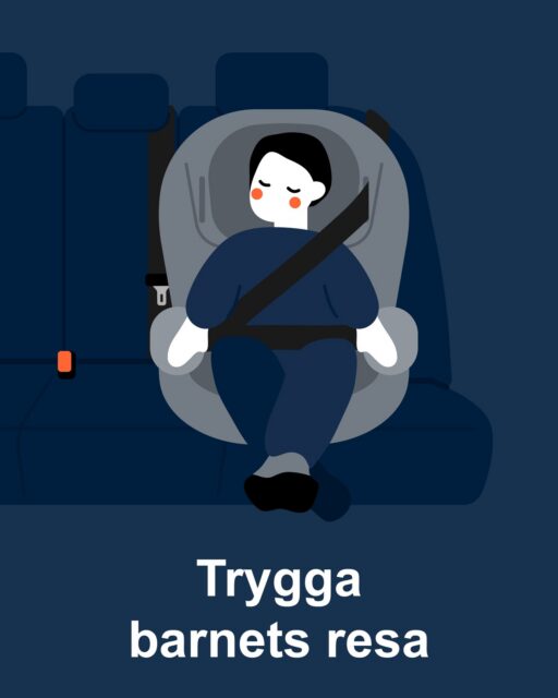 Trygga barnets resa 🚗

Små passagerare har andra behov än vuxna. Kände du till detta?

✅ Bilbarnstolen väljs enligt barnets ålder och storlek.
✅ Bilbarnstolen behöver inga extra kuddar – installera den enligt anvisningarna.
✅ Spädbarn ska resa i babyskydd.
✅ Enligt lag ska barn använda skyddsanordning i bilen tills de är 135 cm långa.
✅ Trafikskyddet rekommenderar att bältesstol används tills barnet är 150 cm långt.
✅ Barn färdas säkrast bakåtvänt, minst upp till fyra års ålder.
✅ Den säkraste platsen för barnet är på baksätet.
En trygg resa är allas ansvar. 🧡

Läs mer på Trafikskyddets webbplats: trafikskyddet.fi/trafiken/bilbarnstol/