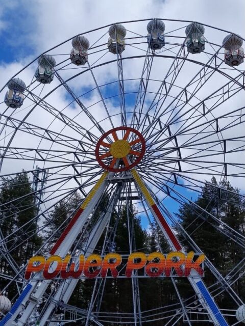 I går har vi varit vid Powerpark. Dagen började med regn men efter ett par timmar hade vi vädret på vår sida⛅️.