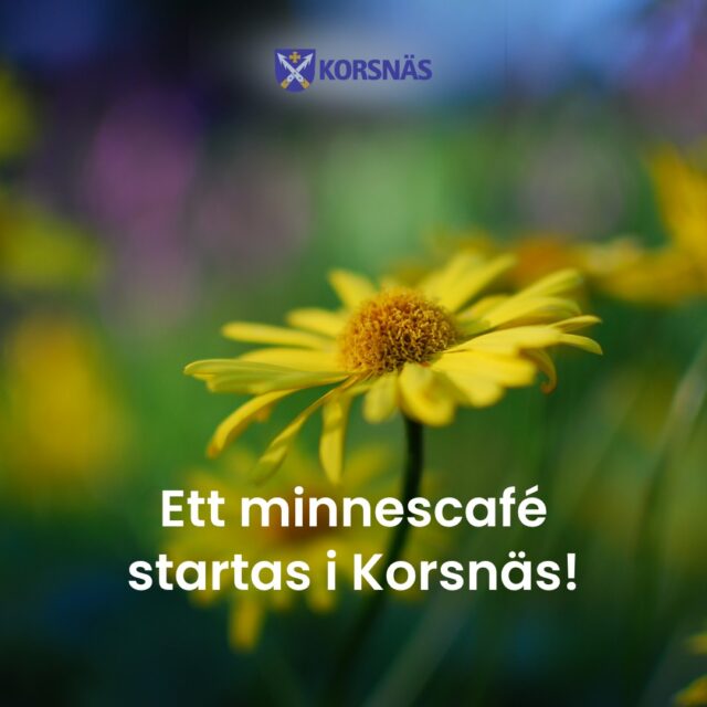 Korsnäs Minnescafé hösten 2026 ☕
Minnescaféet är en varm mötesplats för personer med minnessjukdom,
deras närstående och alla som är intresserade av minnesfrågor. Över en
kopp kaffe utbyter vi tankar och erfarenheter i en avslappnad atmosfär.
Tidtabell:
Onsdag 26.8 kl 13 - 14.30: Minnet och vardagen
Måndag 28.9 kl 13 - 14.30: Minnesveckans tema
Måndag 26.10 kl 13 - 14.30: Minnet och trygghet
Tisdag 1.12 kl 13 - 14.30: Minnet och välbefinnandet
Plats: Korsnäs kommunbibliotek, Silverbergsvägen 9, Korsnäs
Ingen anmälan behövs – välkommen med!
Mer information:
Österbottens Minneslots
Malin Nygård tel. 044 345 0594