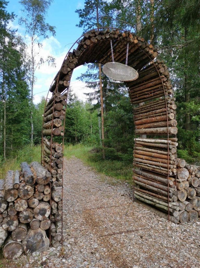 Bild från Kråklinjen / Kuva Kråkilinjalta