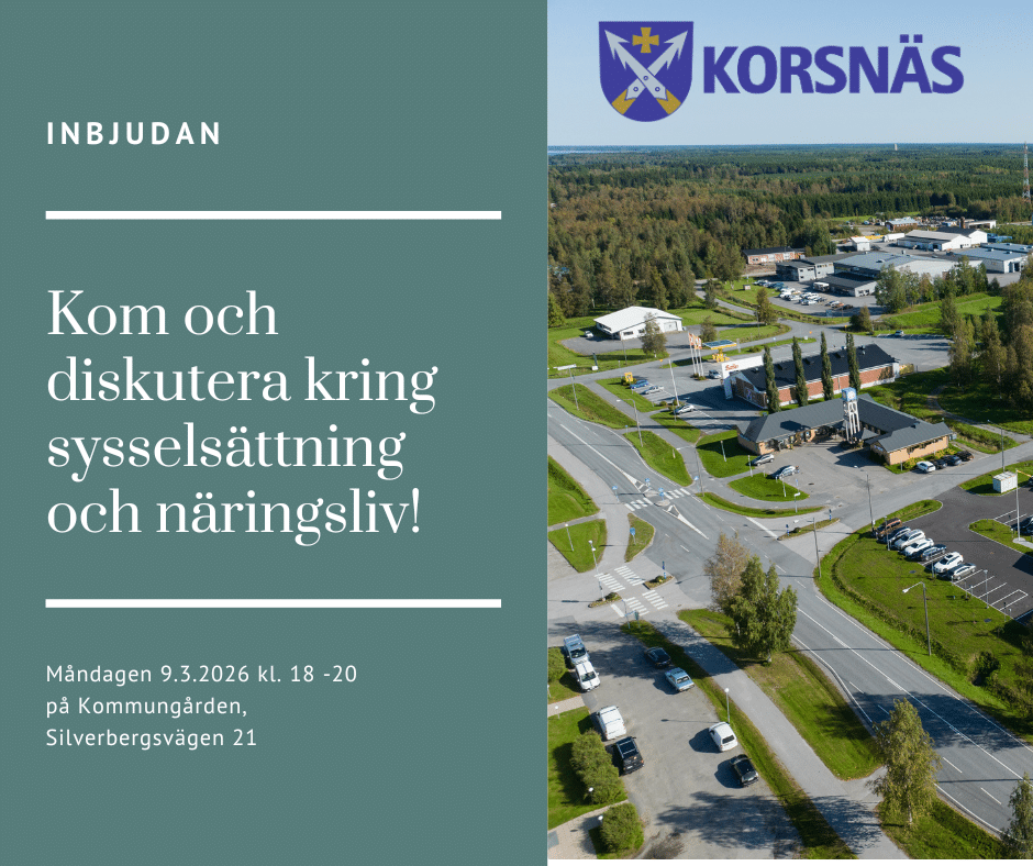 Diskussionskväll för sysselsättning och näringsliv