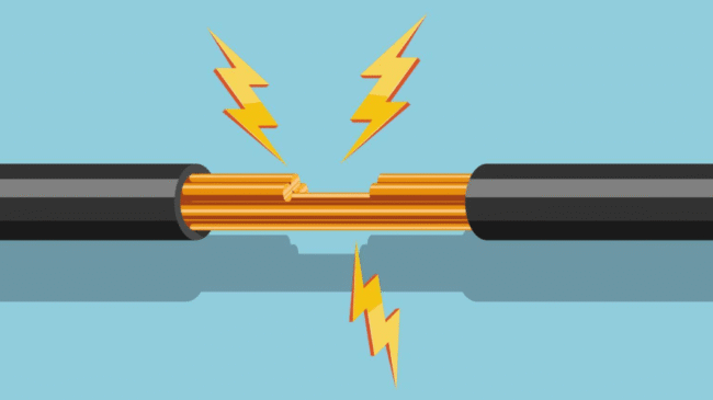 Vägbelysningen i Harrström