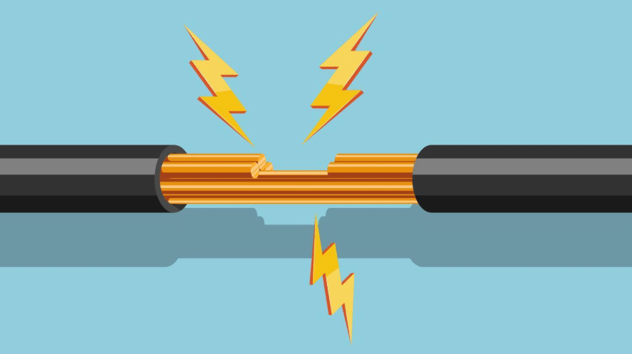 Vägbelysningen i Harrström
