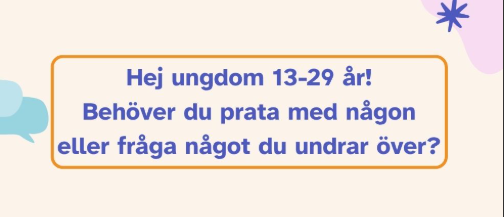Hej ungdom 13-29 år!